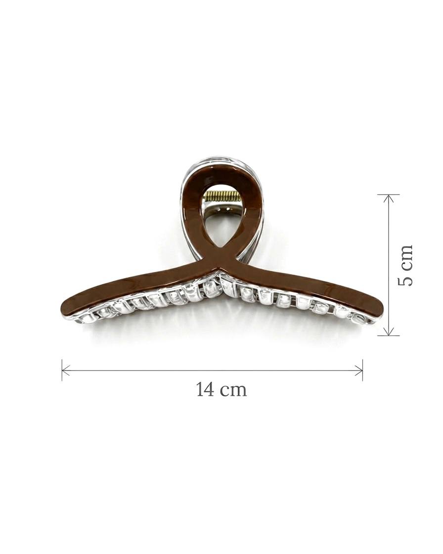 Minimal Şeffaf Saç Mandalı