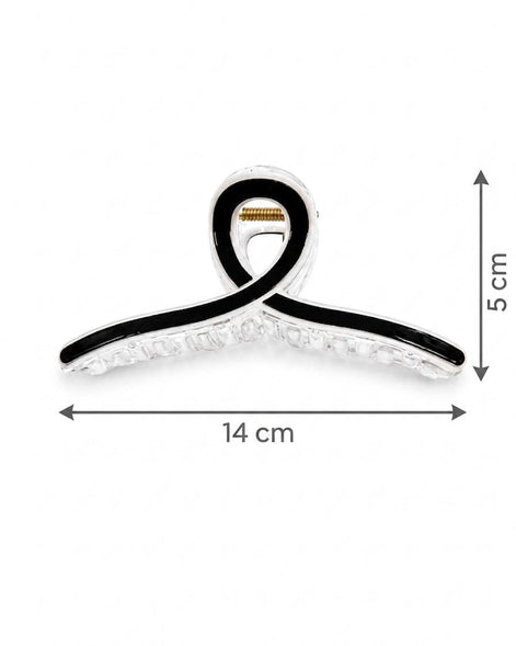 Minimal Şeffaf Saç Mandalı